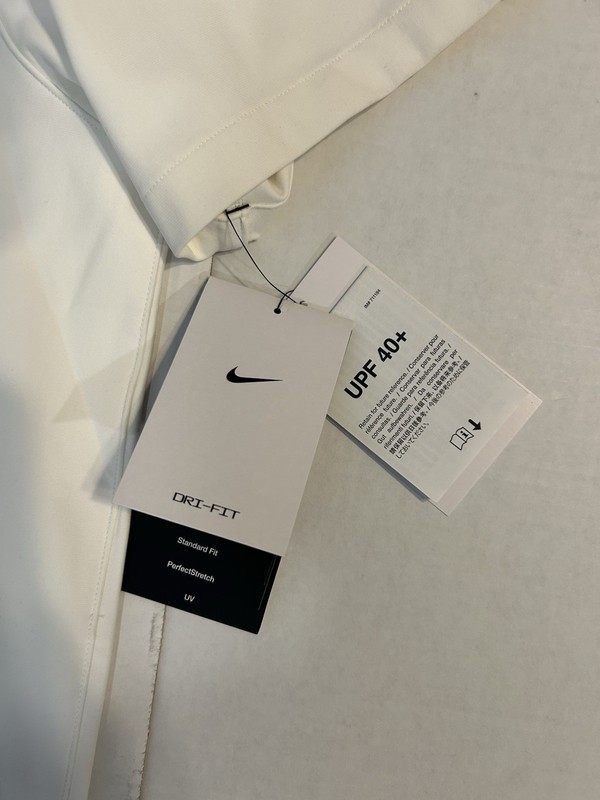 Nike 24.7 Top Shirt Short-Sleeve Snap-Down Perfect Stretch HQ6958-133 Men's L gallery