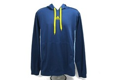 Adidas Torment Activewear Hoodie Men’s XL Blue Moisture Wicking Polyester Tricot