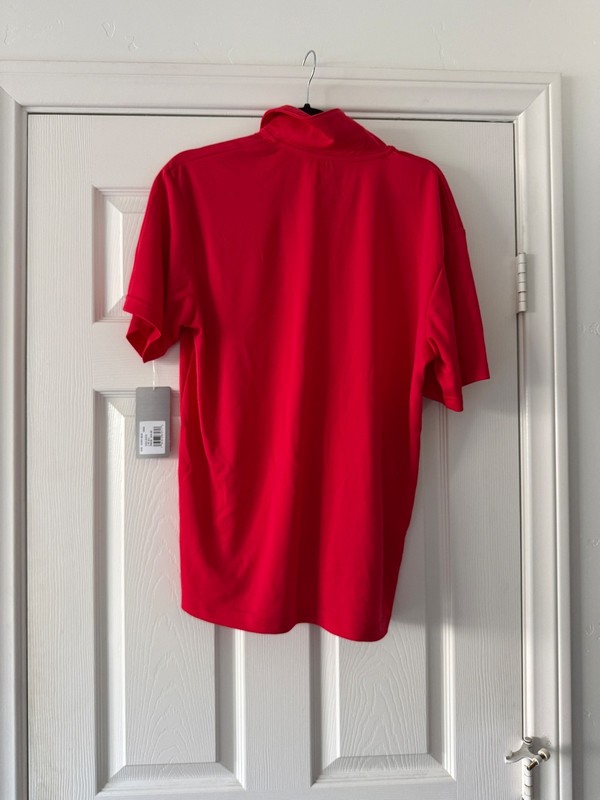 ohio state buckeyes red polo college short sleeve men size medium gallery
