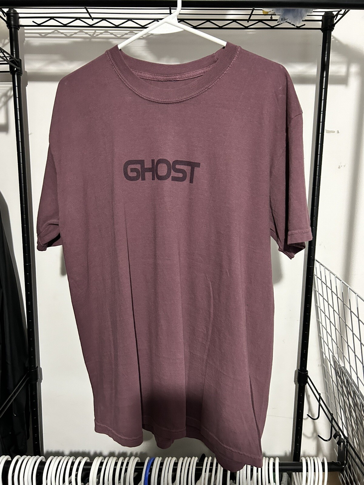 Ghost Lifestyle Space Tee Dark Berry Large gallery