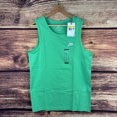 Nike Sportswear Club Mens Tank Top Spring Green BQ1260-363 Size Small S NWT