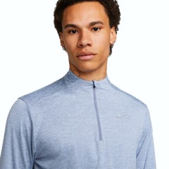 Nike Element Top 1/2 Zip Dri-FIT Long Sleeve Golf Running Training Blue Mens 2XL