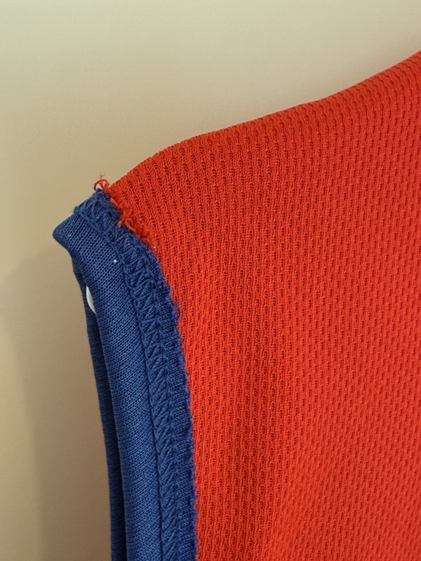 BNWT !VINTAGE AND1 1 REVERSIBLE BASKETBALL JERSEY M BLUE RED STREETBALL TANK TOP gallery