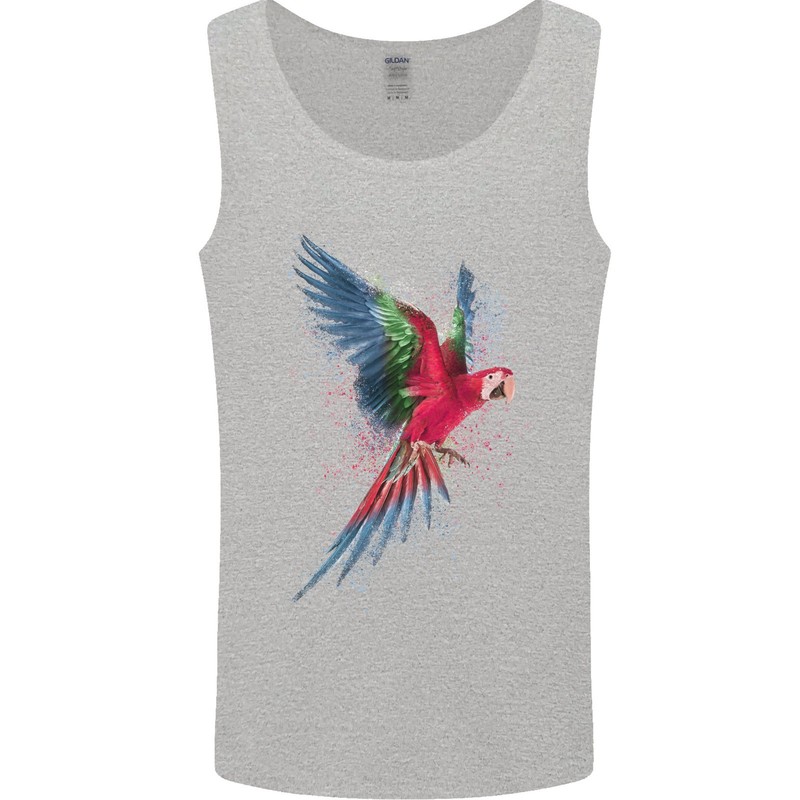 A Colourful Parrot Mens Vest Tank Top gallery