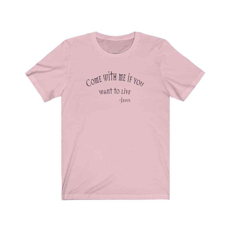Bella & Canvas Short Sleeve Tee "Come with Me" m gallery