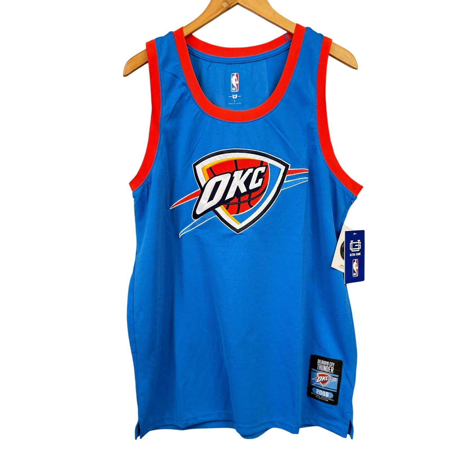 Shai Gilgeous Alexander Oklahoma City Thunder Jersey NBA Large Ultra Game NEW gallery