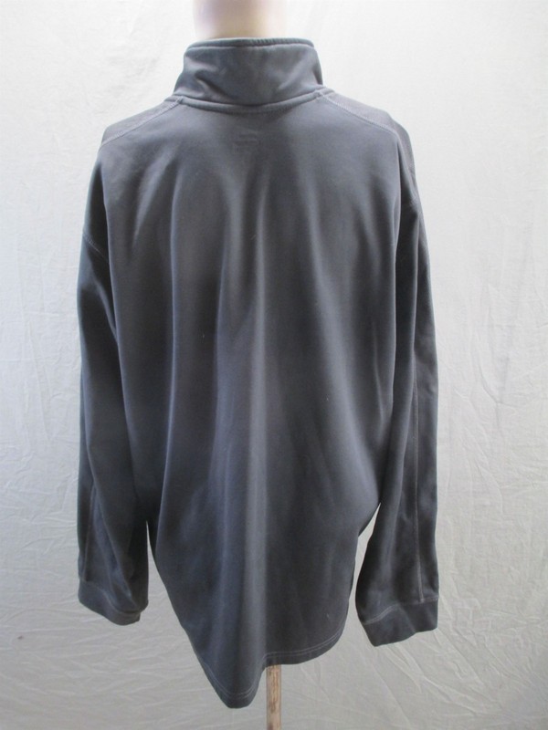 Nike Size XL Mens Gray Fleece Shell 1/4 Zip Activewear Athletic Pull Over 901 gallery