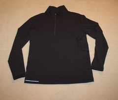 lululemon Full-On Luxtreme Black Paneled Warmth 1/2 Zip Running Shirt XXL SLIM