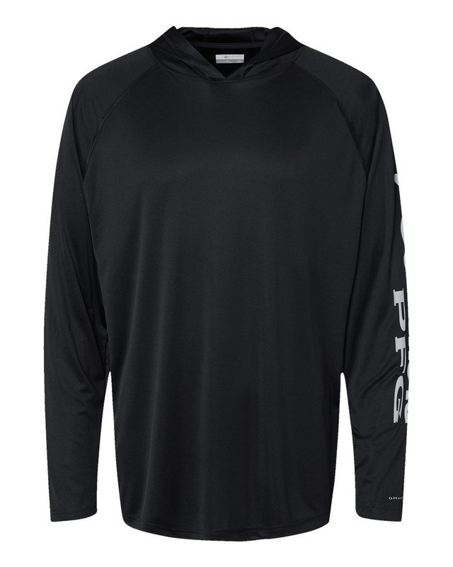 Columbia Mens S-3XL PFG Terminal Tackle Hooded Long Sleeve Tee, Quick Dry UPF 50 gallery