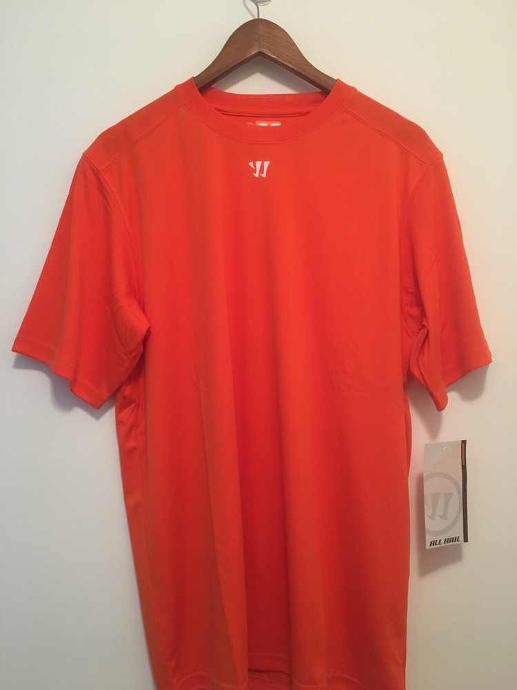 NWT! WARRIOR SHOOTER SHORT SLEEVE PERFORMANCE SHIRT - 0RANGE - WPTM190 TM0