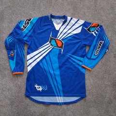 Vintage MSR NXT Vented Motocross Jersey Padded Elbows Mens Size Med