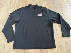 Nike Golf Men’s L Black 1/4 Zip Mock Neck Pullover NCAA Final Four 2015