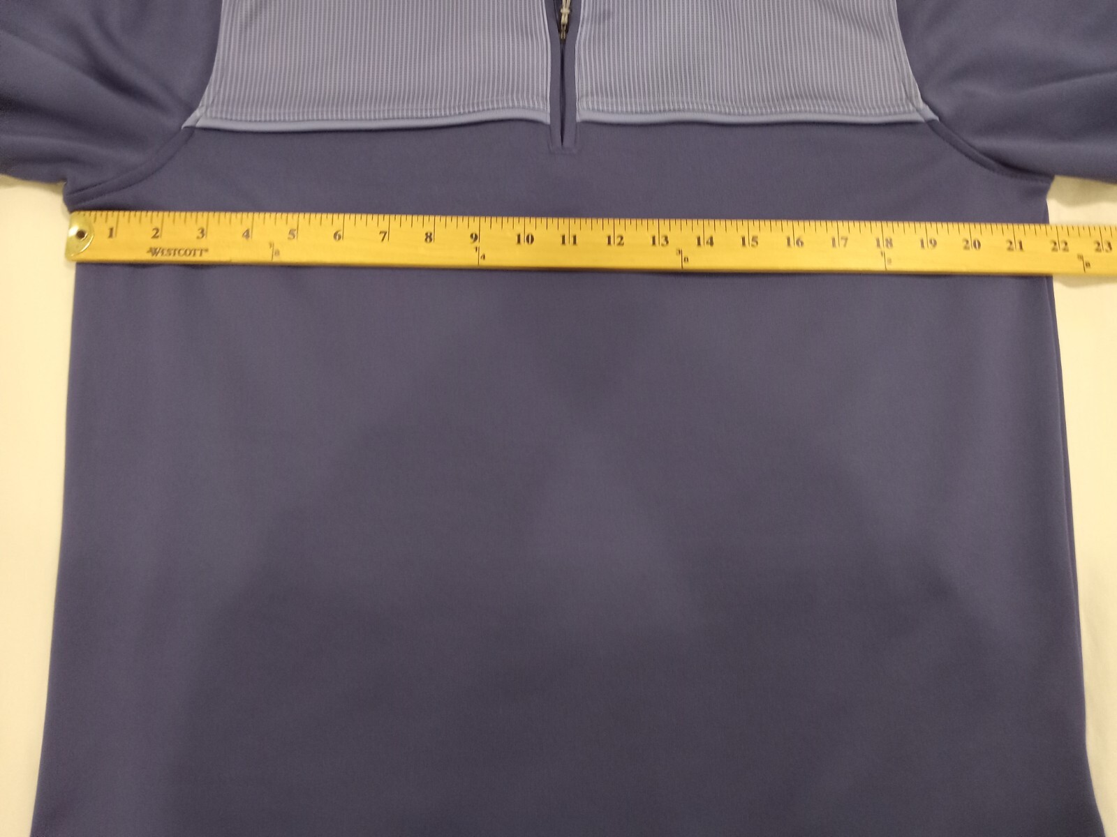 BOLLE Men’s Size Medium Blue 1/4 Zip Long Sleeve Pullover E gallery