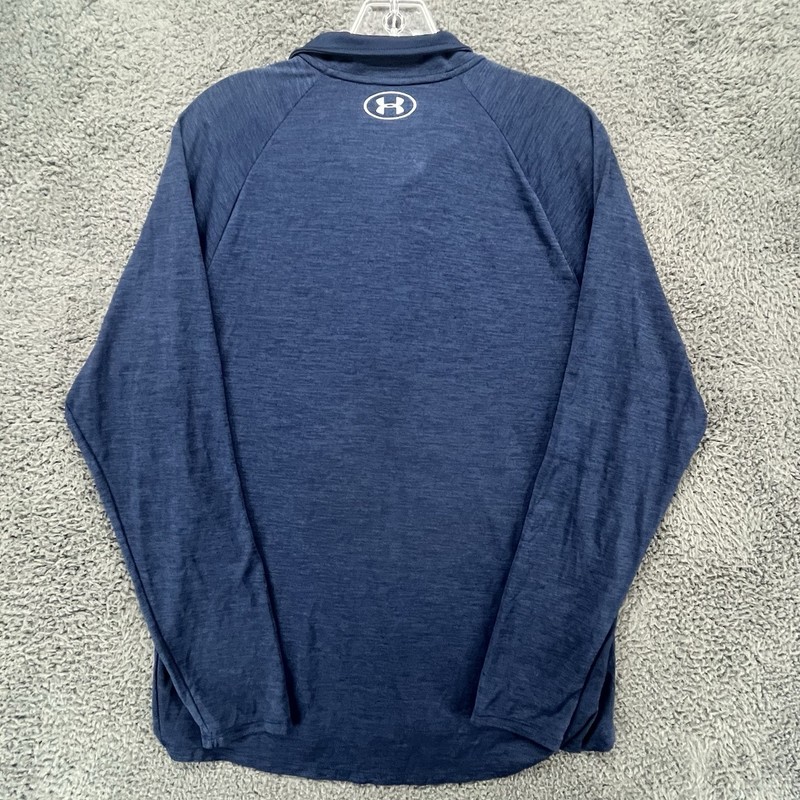 Under Armour Mens Large Quarter Zip Shirt Performance Tech Long Sleeve Pullover gallery
