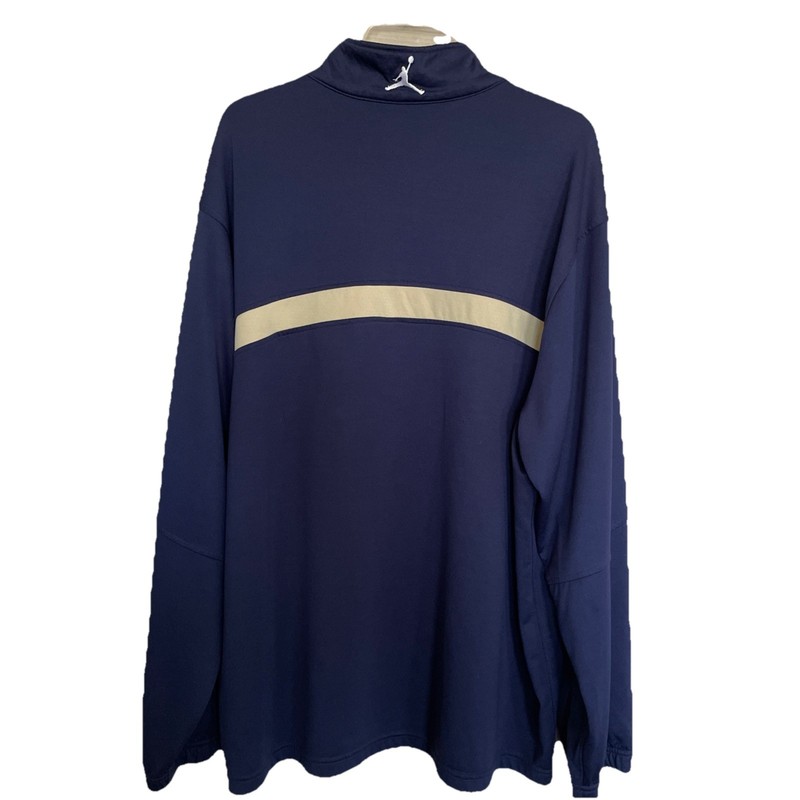 Jordan Jumpman quarter-zip pullover navy basketball performance Shirt 2XL gallery