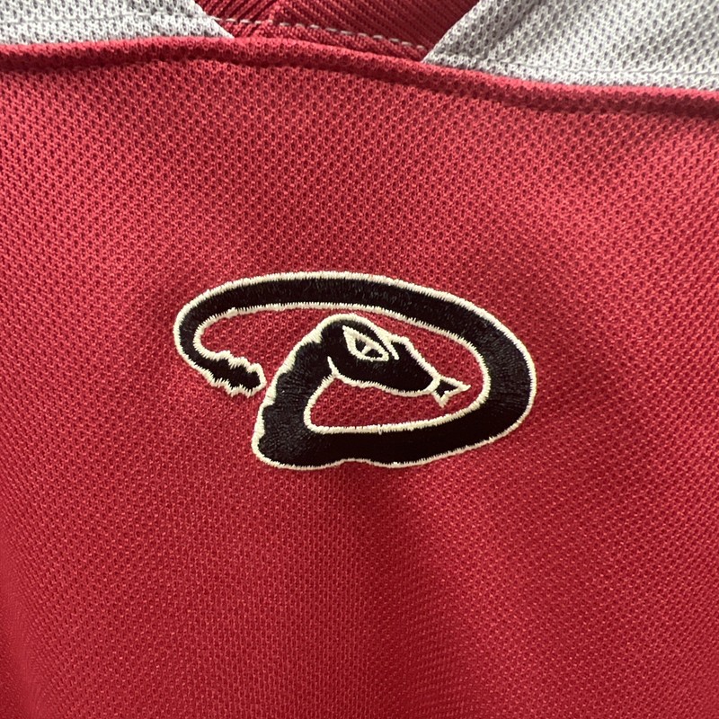 Genuine Merchandise Size Large Men’s Maroon/ Grey Jersey gallery
