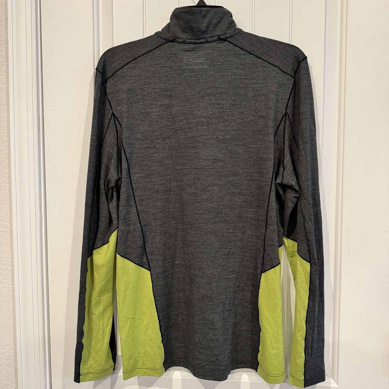 Smartwool Pullover Men’s Medium Merino Sport 150 Wool Hiking Shirt 1/4 Zip gallery