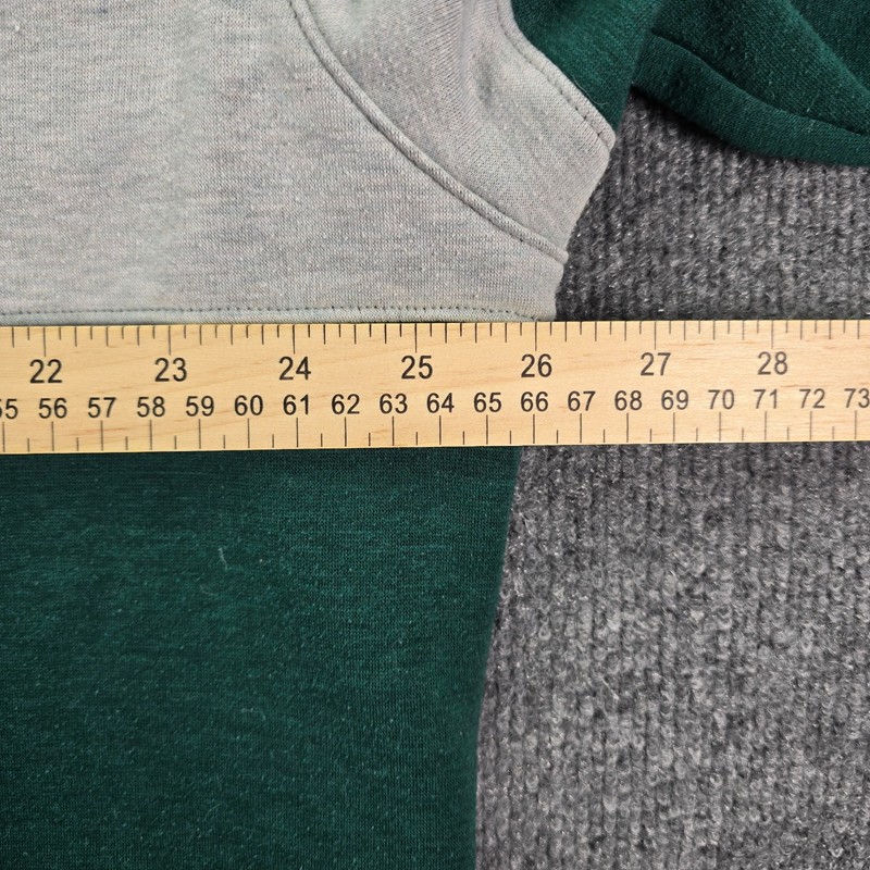 Onward Reserve 1/4 Zip Pullover XXL 2XL Gray Green Navy Colorblock Performance gallery