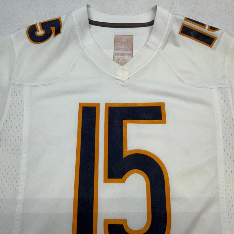 Nike Chicago Bears Brandon Marshall 15 Jersey Mens Medium White NFL Football gallery