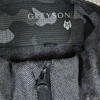 Greyson Men's Medium Gray Herringbone 1/4 Zip Golf Pullover Sweater *Read gallery