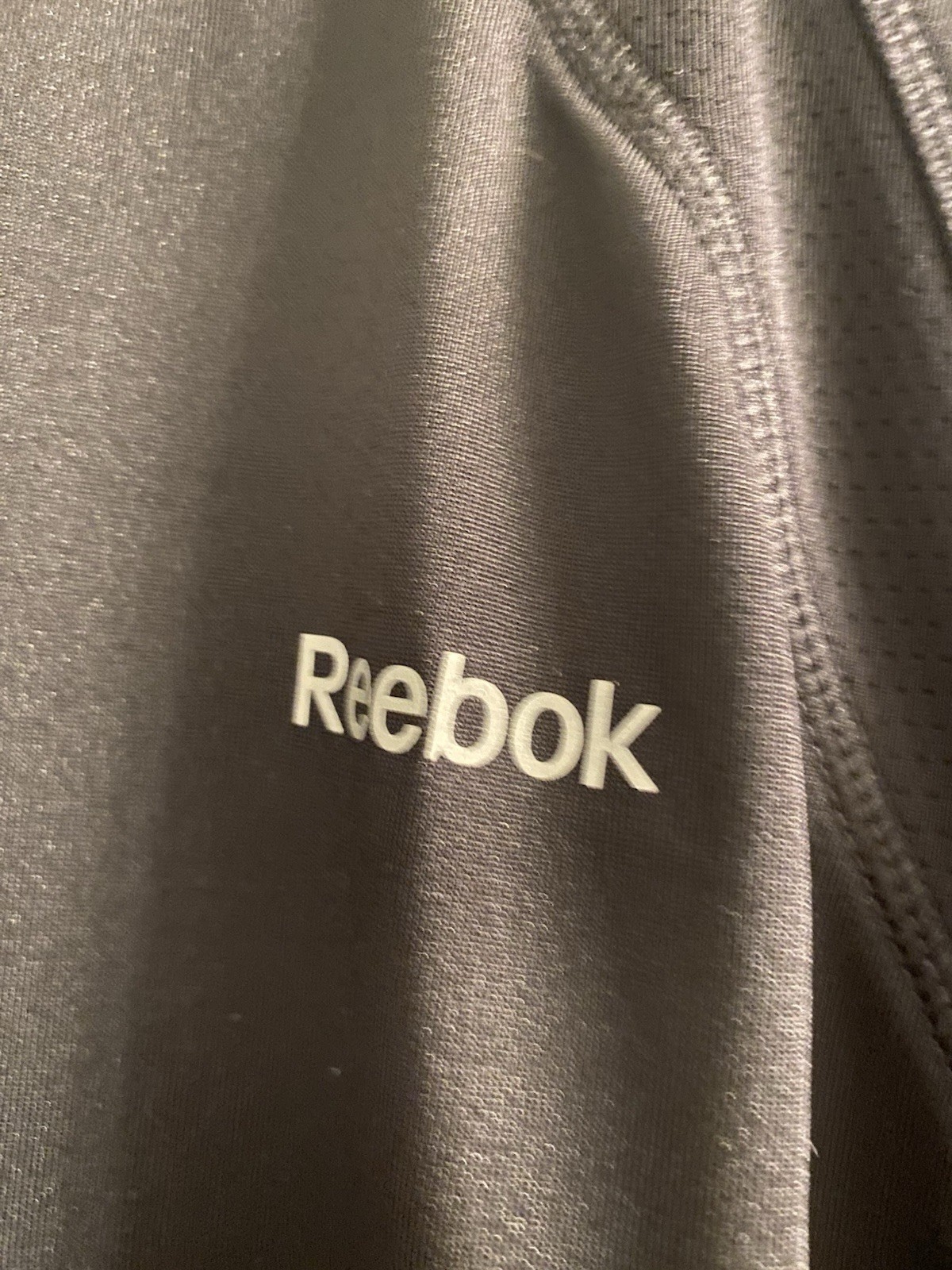 Reebok Active Shirt HydroMove Black Men's Size XL Spandex And Polyester gallery