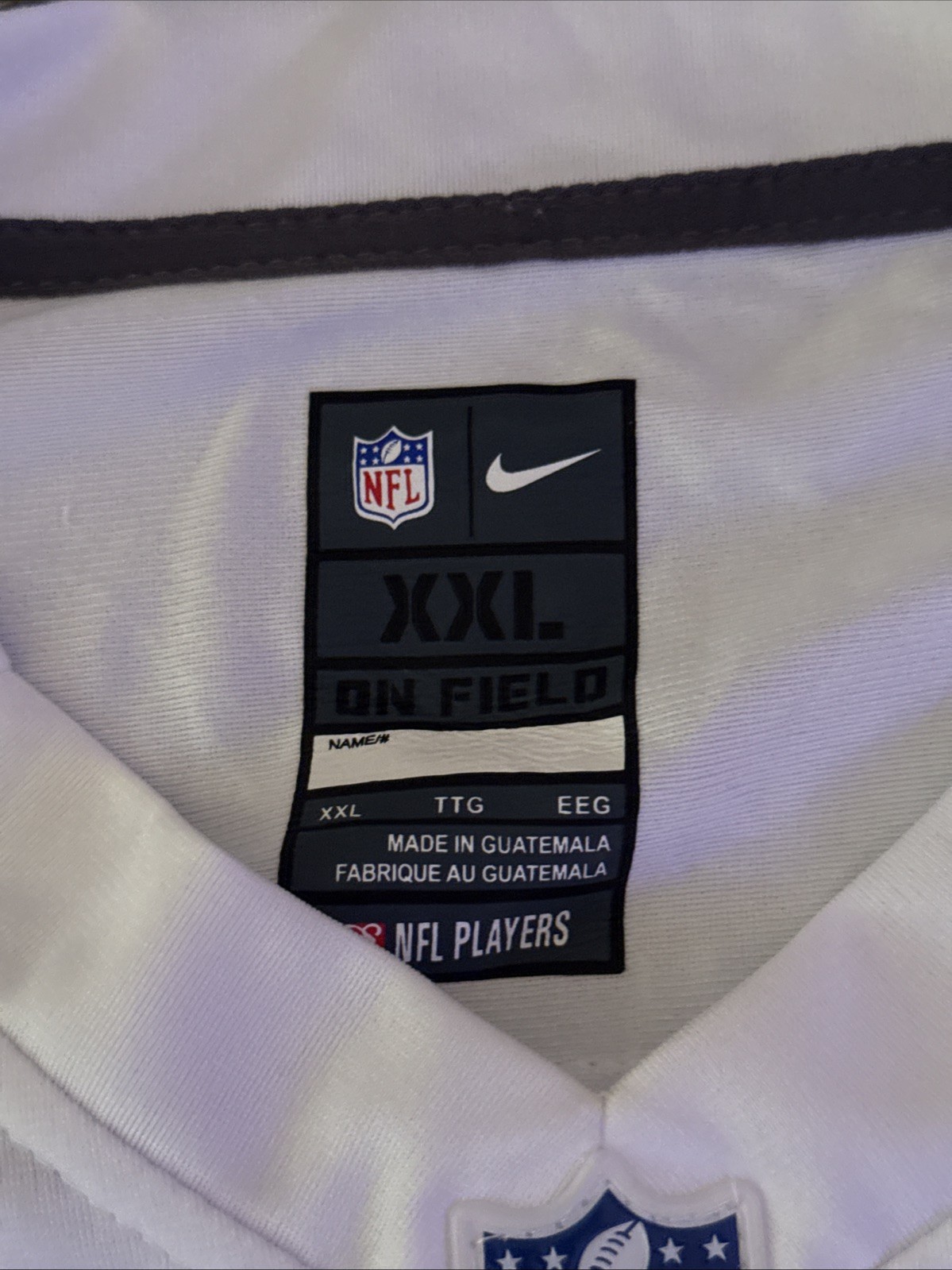 Men's #22 Harrison Smith White/Purple Player SportShirt Adult - All Stitched gallery