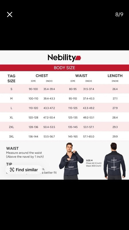 Nebility Compression Long Sleeve Short W/ Reflective Strip Black Lg gallery