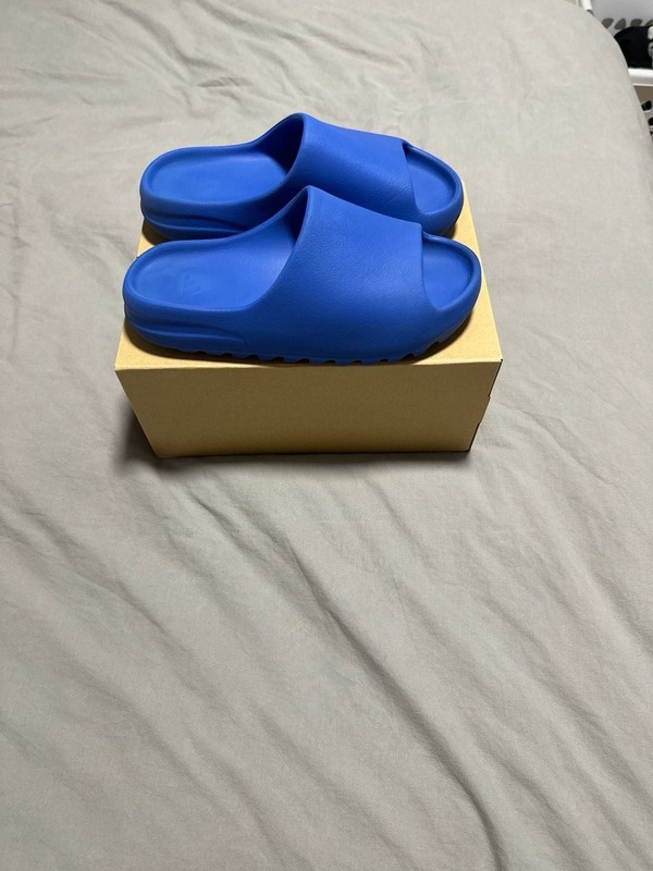 adidas Yeezy Slide Azure Blue gallery
