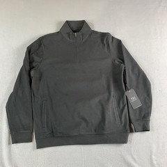 Tpj The Perfect Jean Pullover Mens Large 1/4 Zip Stretch Mock Neck Sweatshirt