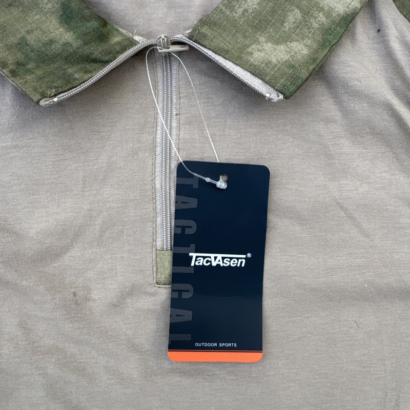 Men’s TACVASEN Lightweight Pullover long Sleeve Tactical T-shirt X-Large NWT gallery
