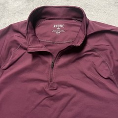 Rhone Pullover Mens XL Purple Session 1/4 Zip Performance Stretch Golf