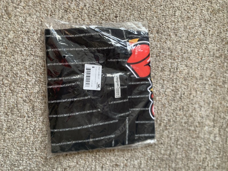 Hardwood Classics Super Pacman Baseball Jersey Retro Small Nwt Nostalgia gallery
