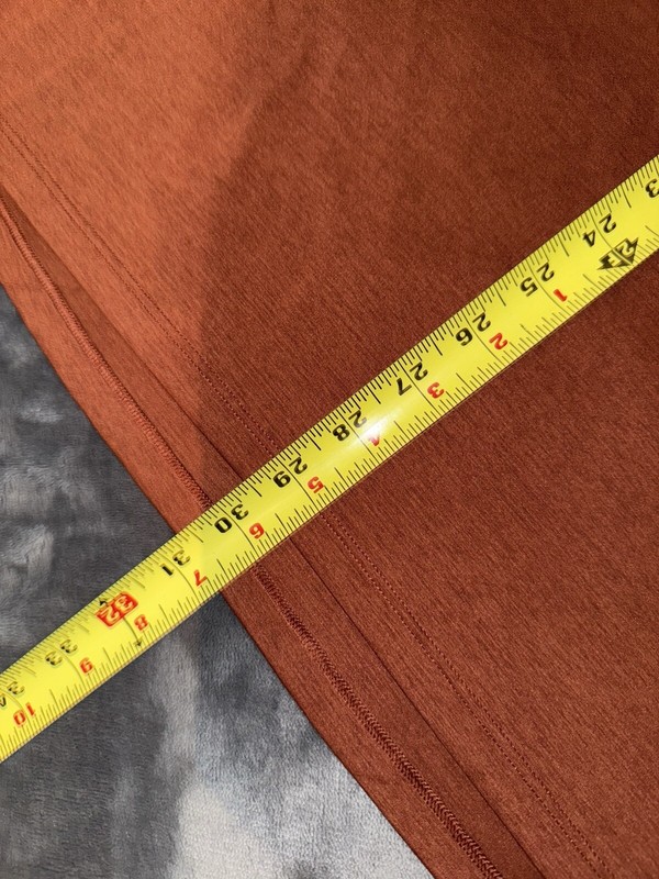 Lululemon Fast Free Short Sleeve Red/Orange Gray Men's Size XL gallery