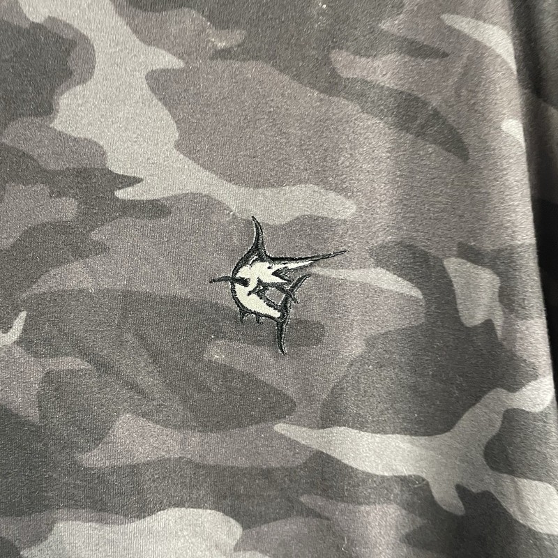 White Water Life Camo Fishing 1/4 zip New Harbor Performance Pullover XL S27 gallery