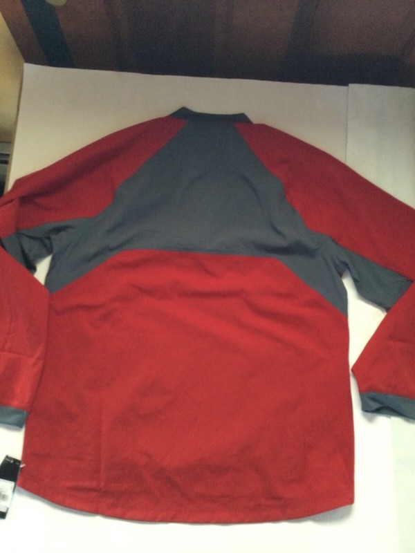 Adidas Quarter Zip Windbreaker Pullover Lightweight New Tags Removable Sleeves gallery