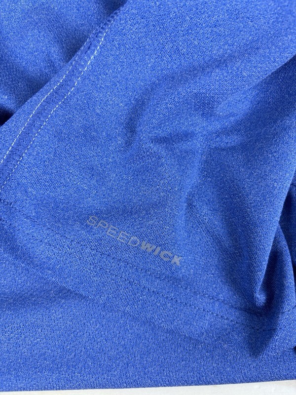 Men's Reebok Speedwick Training Tech T-Shirt Blue Size M gallery