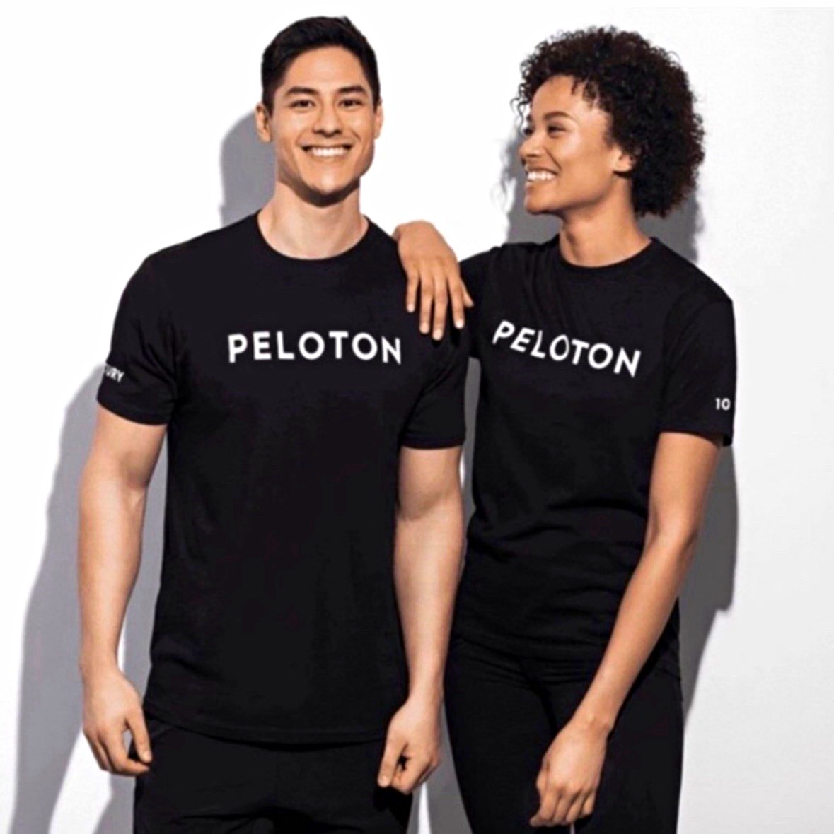 Peloton Century Club 100 Ride Men’s 3XL XXL Black Crew Neck Breathable T-Shirt gallery