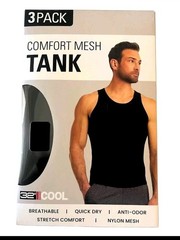 32 Degrees Men’s Comfort Mesh Tank 3 tank SMALL NEW