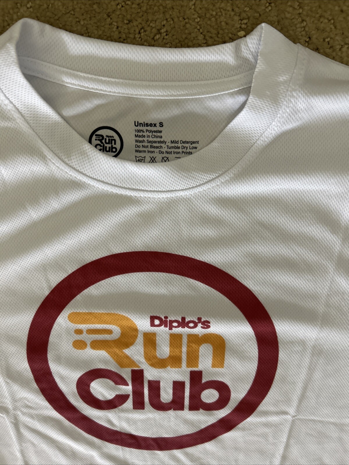 Diplo's Run Club Unisex Small Moisture Wicking Running Shirt NWOT gallery