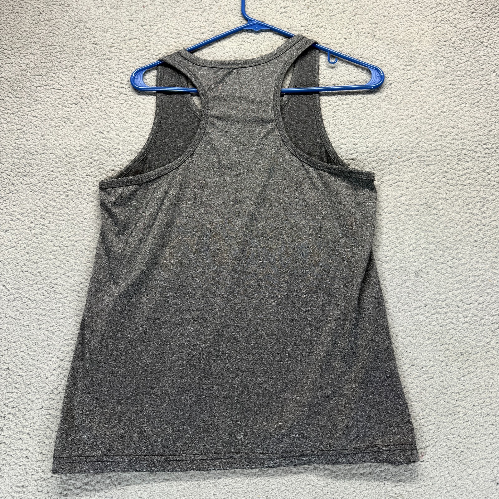 Real Essentials Mens Pullover Sleeveless Stretch Athletic Tank Top Gray Size M gallery