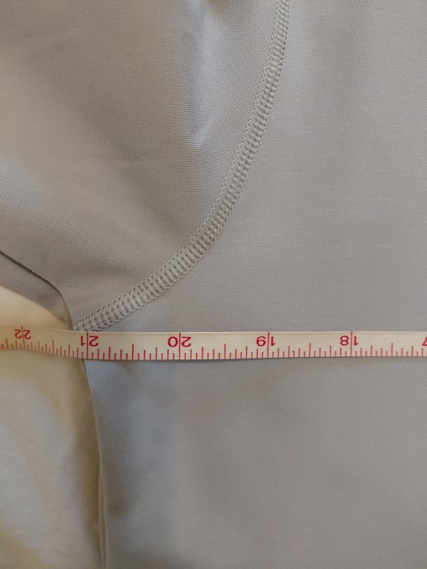 BYLT Elite Fairway Drop Cut Pullover 1/4 Zip Snap Light Gray Mens Sz M #209 gallery