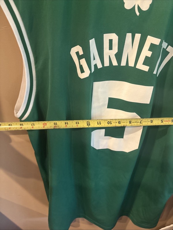 Adidas Kevin Garnett Boston Celtics #5 NBA Basketball Jersey Mens XL Green gallery