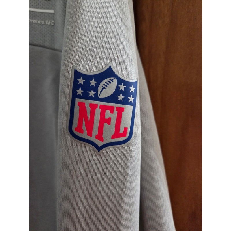 Nike NFL Pittsburgh Steelers Dri-Fit Long Sleeve Shirt Men's Medium Grey gallery