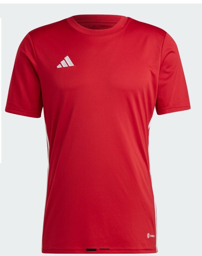 Adidas Men's Tabela 23 Red/White Jersey (Large)