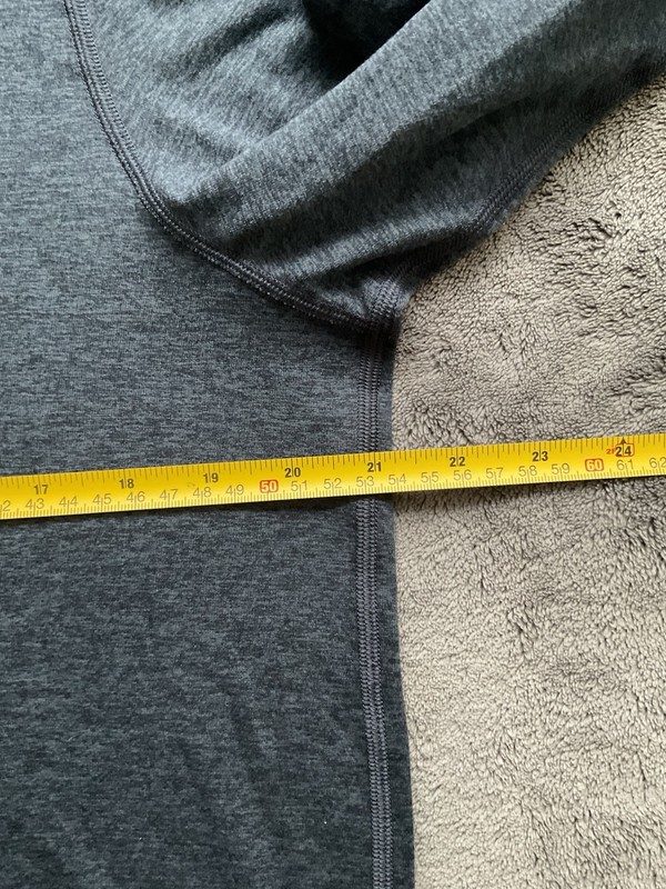 Lululemon Soft Jersey Half Zip Men’s Size Large Heathered Blue Pullover NWT gallery