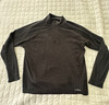 LL Bean Shirt Men XL Gray Merino Wool 1/4 Zip Pullover Mid Weight Outdoor 264496 gallery
