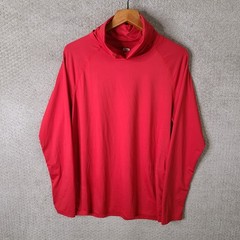Dr Skin Shirt Men XL Red Scuba Neck Long Sleeve Compression Performance Athletic