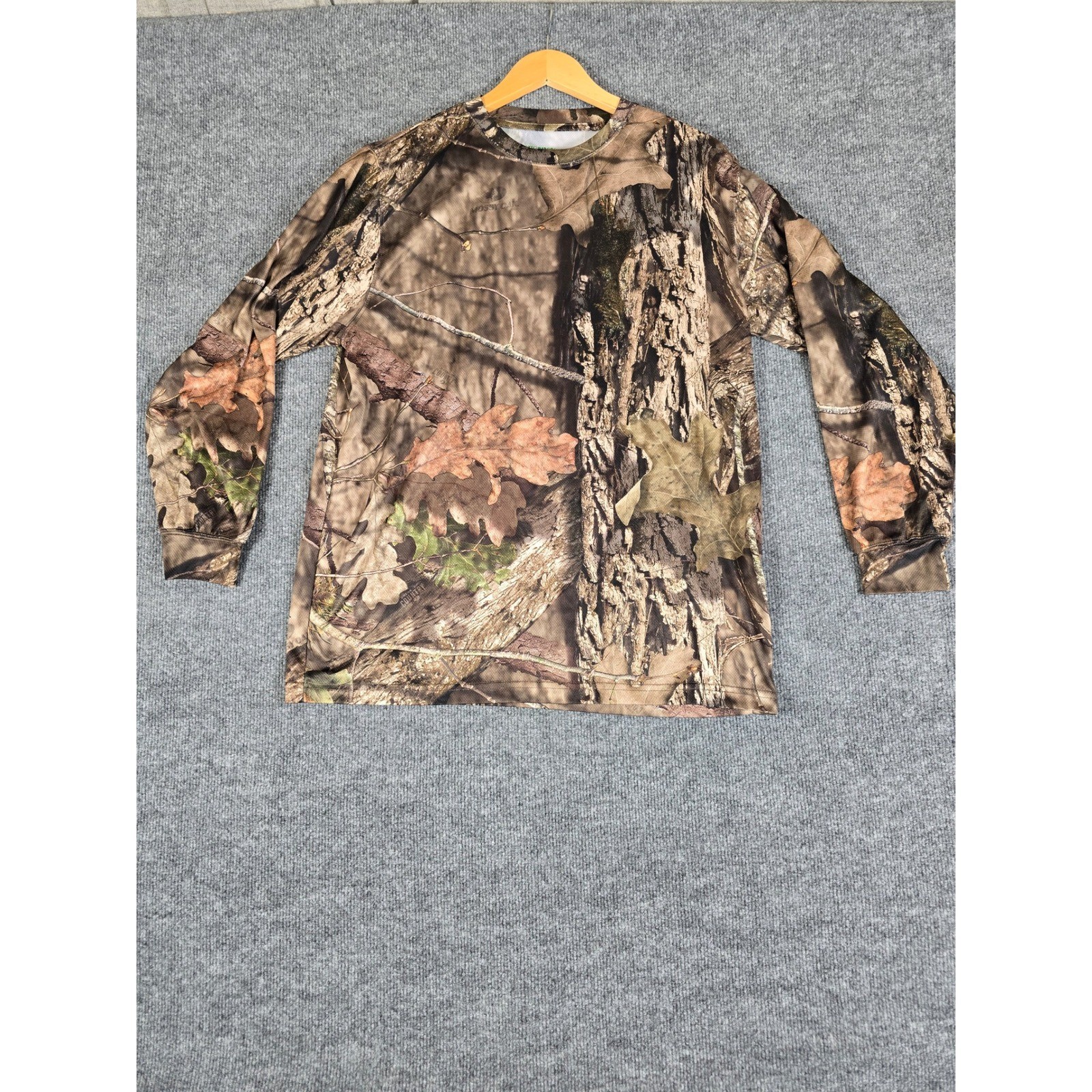 Rustic Ridge Camo Long Sleeve Shirt Men's Size L Polyester Hunting Outdoor gallery