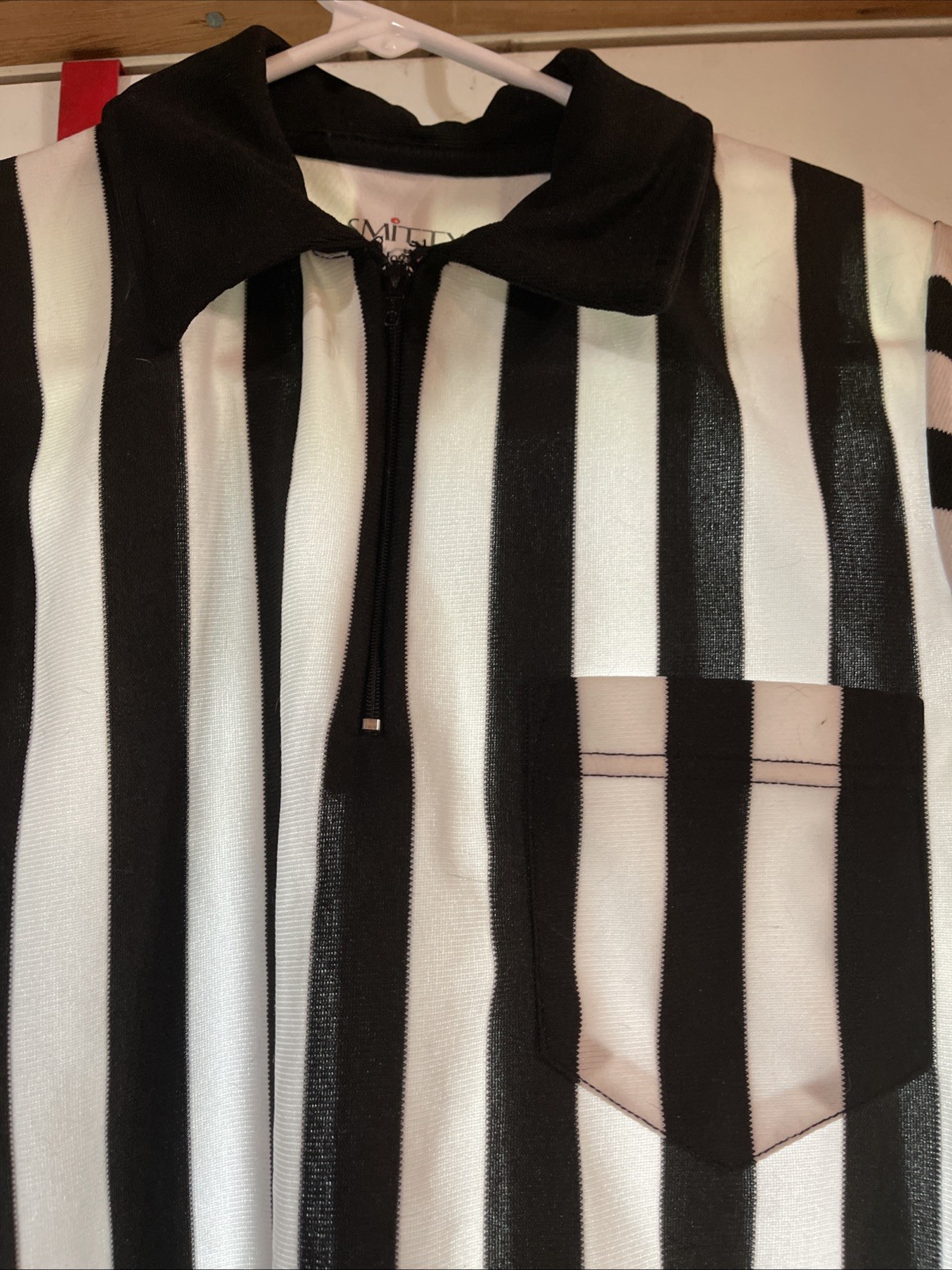 Smitty ComfortTech Football Referee Ump Jersey Short Sleeve S Zip collar, pocket gallery
