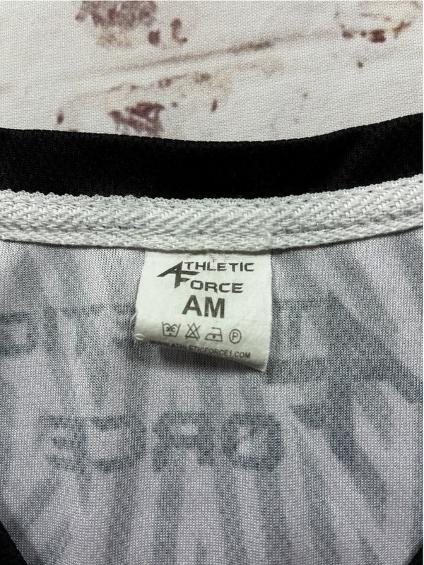 Athletic Force Kongo #25 Full Print Custom Basketball Jersey Men’s Size M gallery
